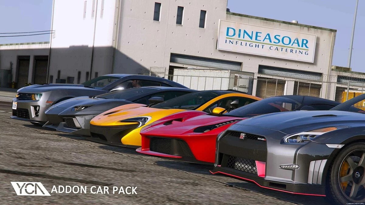 YCA Addon Car Pack 1.01 / GTA 5