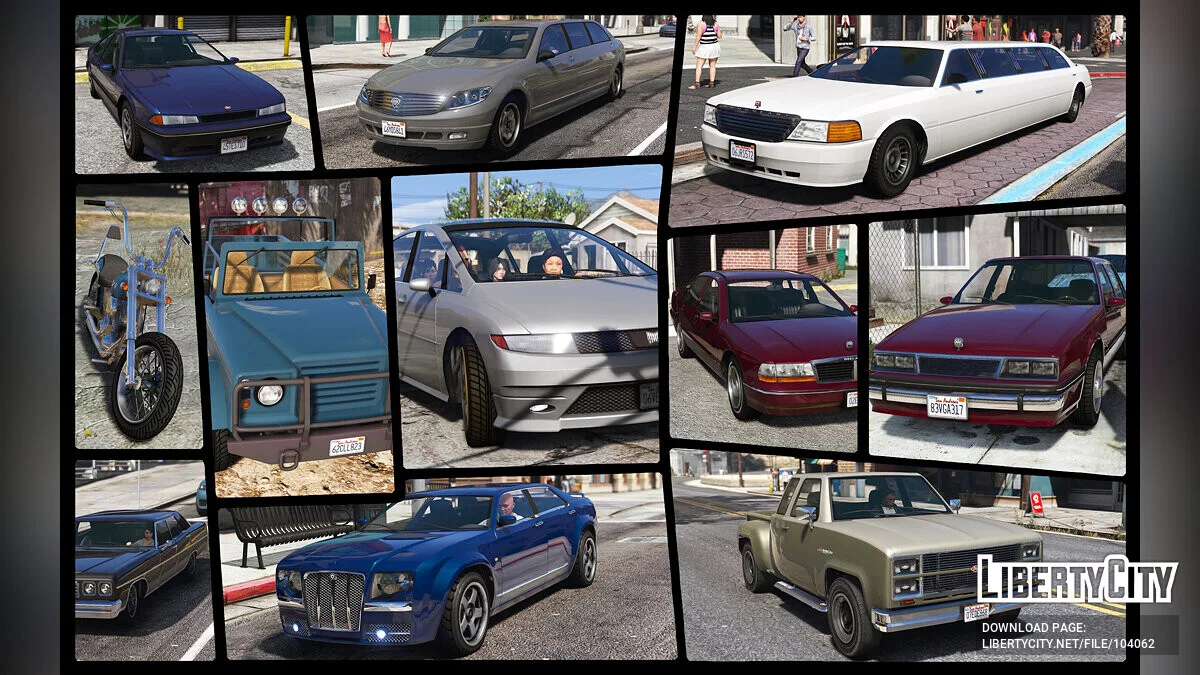 IVPack - GTA IV vehicles in GTA V 1.0.260 / GTA 5
