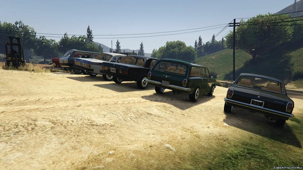 ГАЗ Волга пак от AKROM Add-ON 1.0 / GTA 5