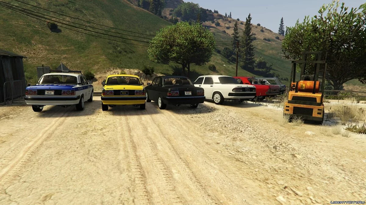 ГАЗ Волга пак от AKROM Add-ON 1.0 / GTA 5