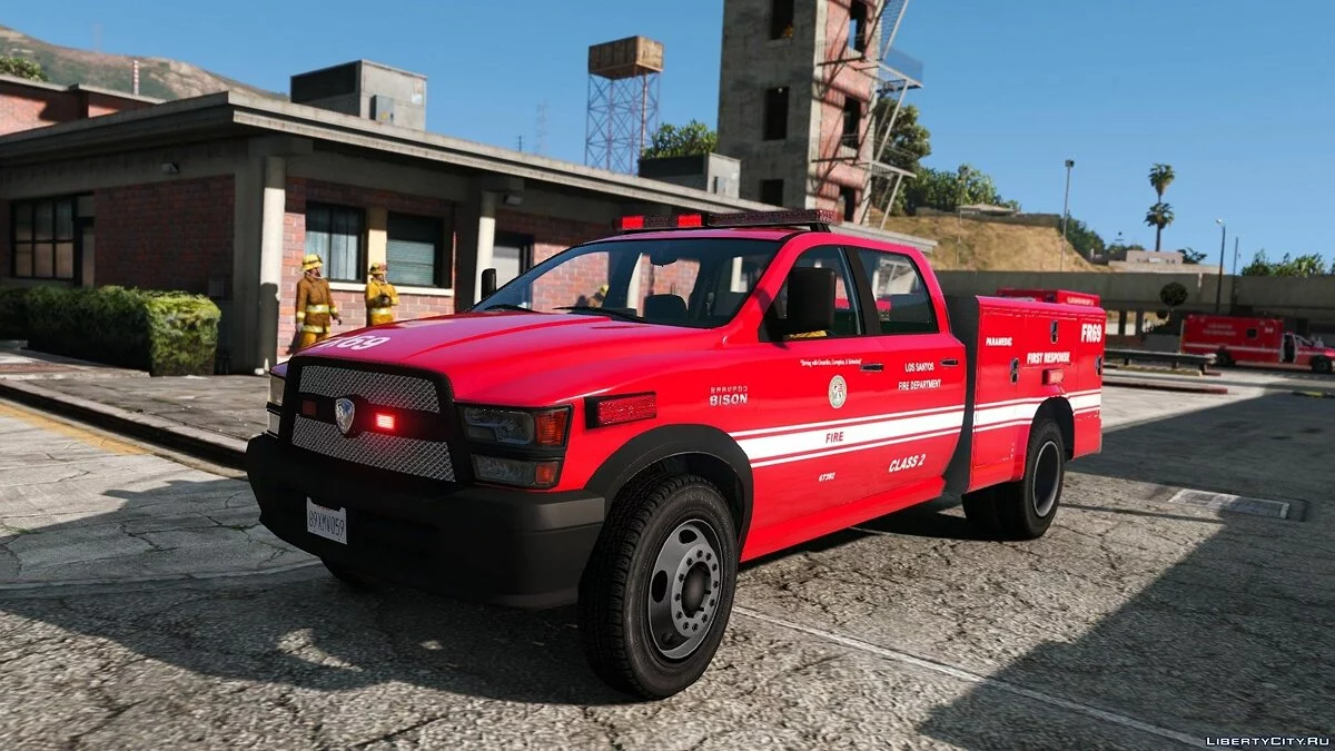 Los Santos Fire Department Vehicle Pack - Сборник машин пожарная части Лос-Сантоса / GTA 5