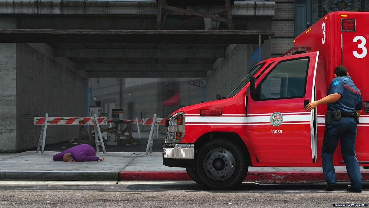 Los Santos Fire Department Vehicle Pack - Сборник машин пожарная части Лос-Сантоса / GTA 5