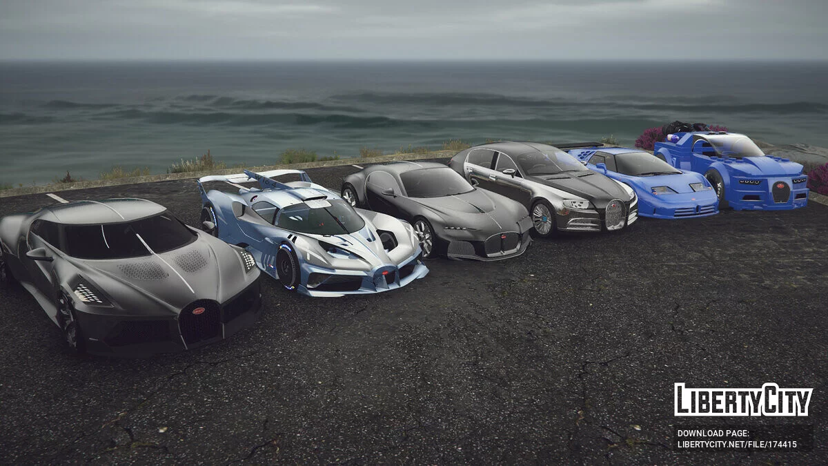 Bugatti Сarpack v1.0 / GTA 5