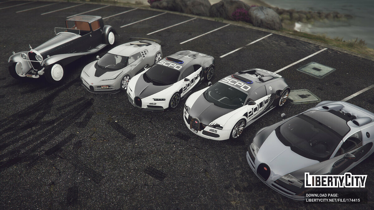 Скачать Bugatti Сarpack v1.0 для GTA 5