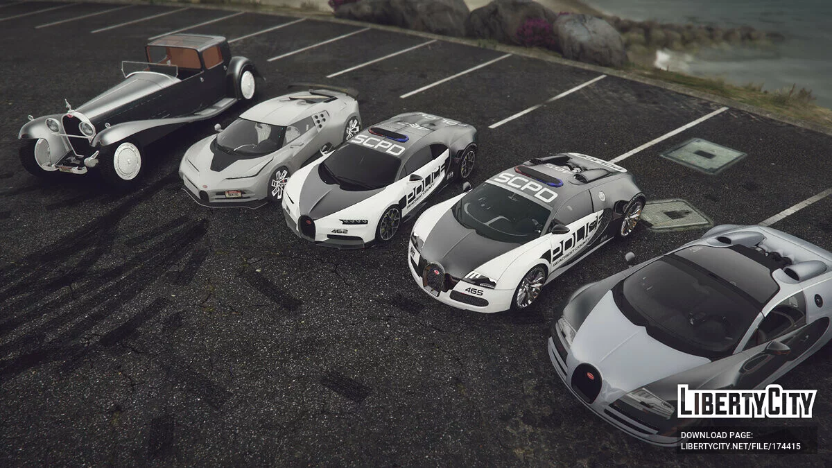 Bugatti Сarpack v1.0 / GTA 5