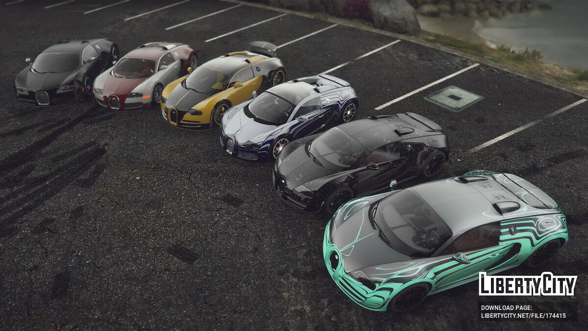 Bugatti Сarpack v1.0 / GTA 5