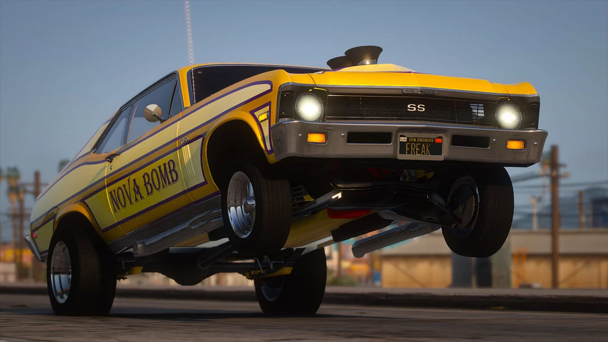 1969 Nova 4-Pack [Add-On | Template | LODs] 1.0 / GTA 5