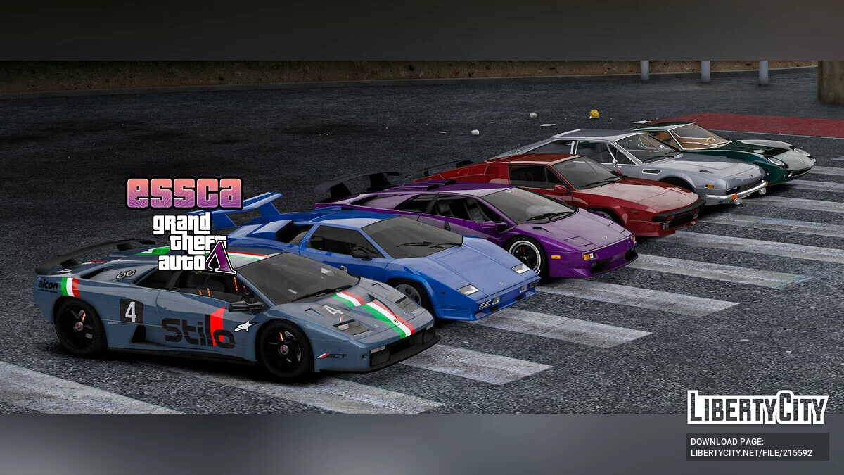 Lamborghini Сar Pack v1.0 / GTA 5