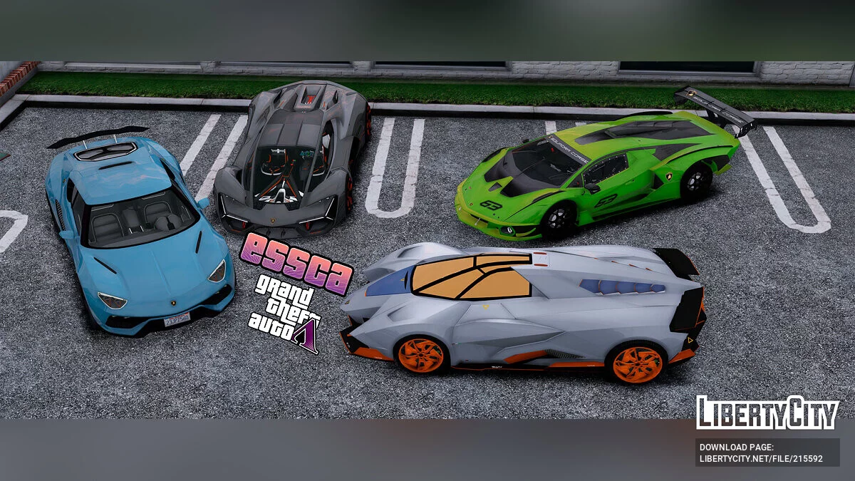 Lamborghini Сar Pack v1.0 / GTA 5