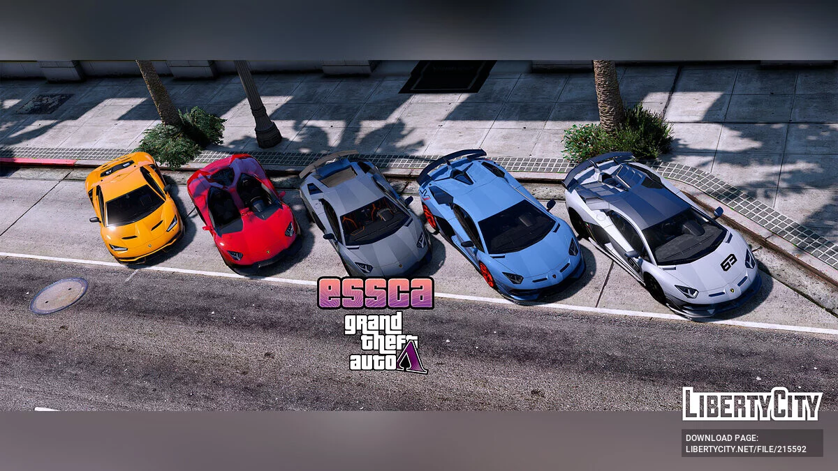 Lamborghini Сar Pack v1.0 / GTA 5