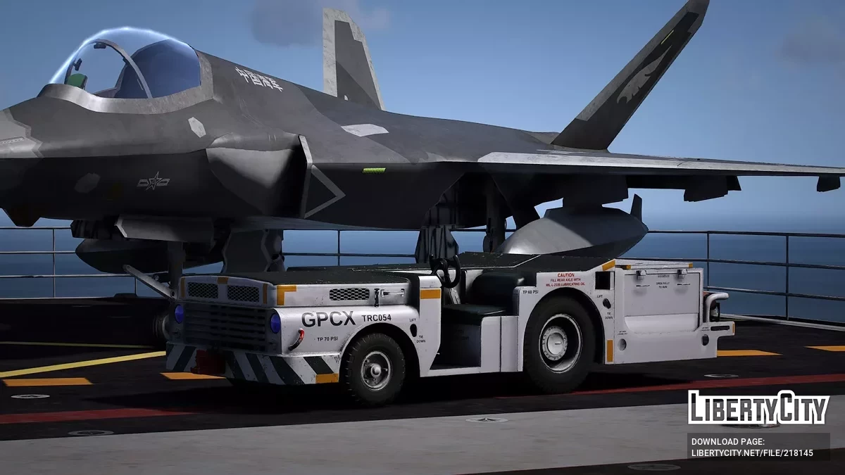 Aircraft Carrier Deck Vehicle Pack [Add-On | LOD] / GTA 5