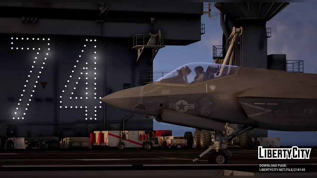 Aircraft Carrier Deck Vehicle Pack [Add-On | LOD] / GTA 5