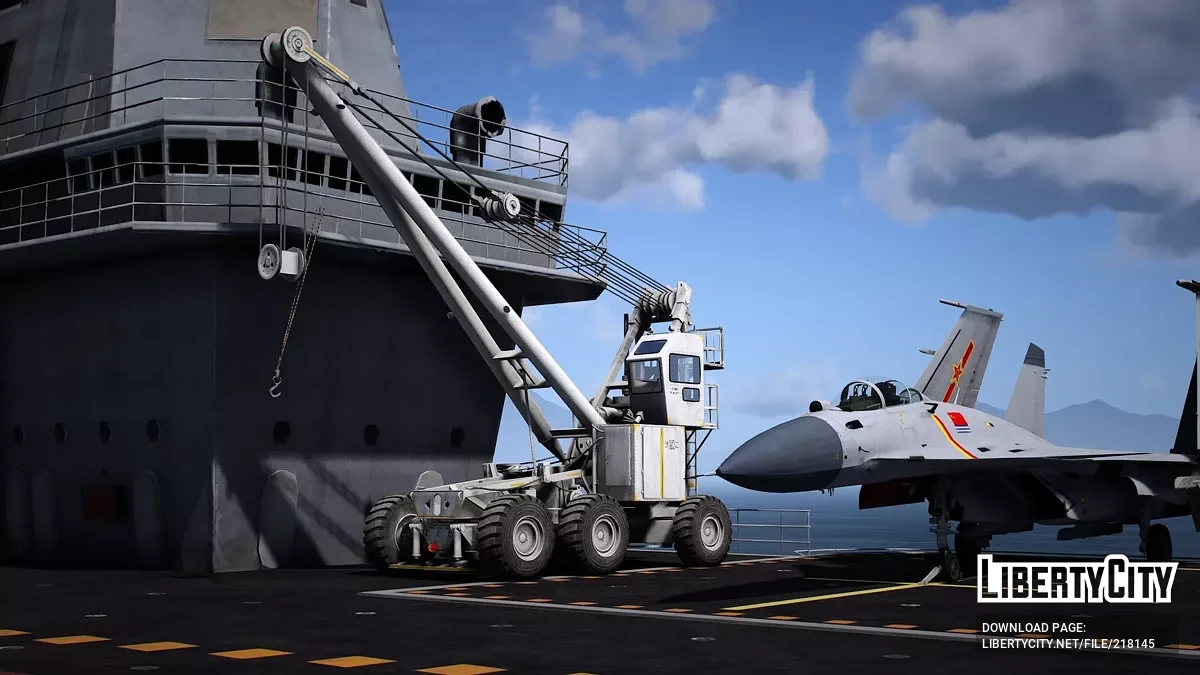 Aircraft Carrier Deck Vehicle Pack [Add-On | LOD] / GTA 5