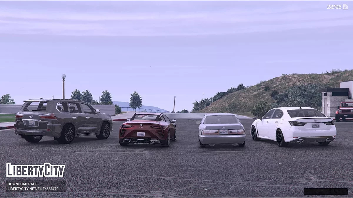 Lexus CarPack [ ADDON | OIV ] / GTA 5
