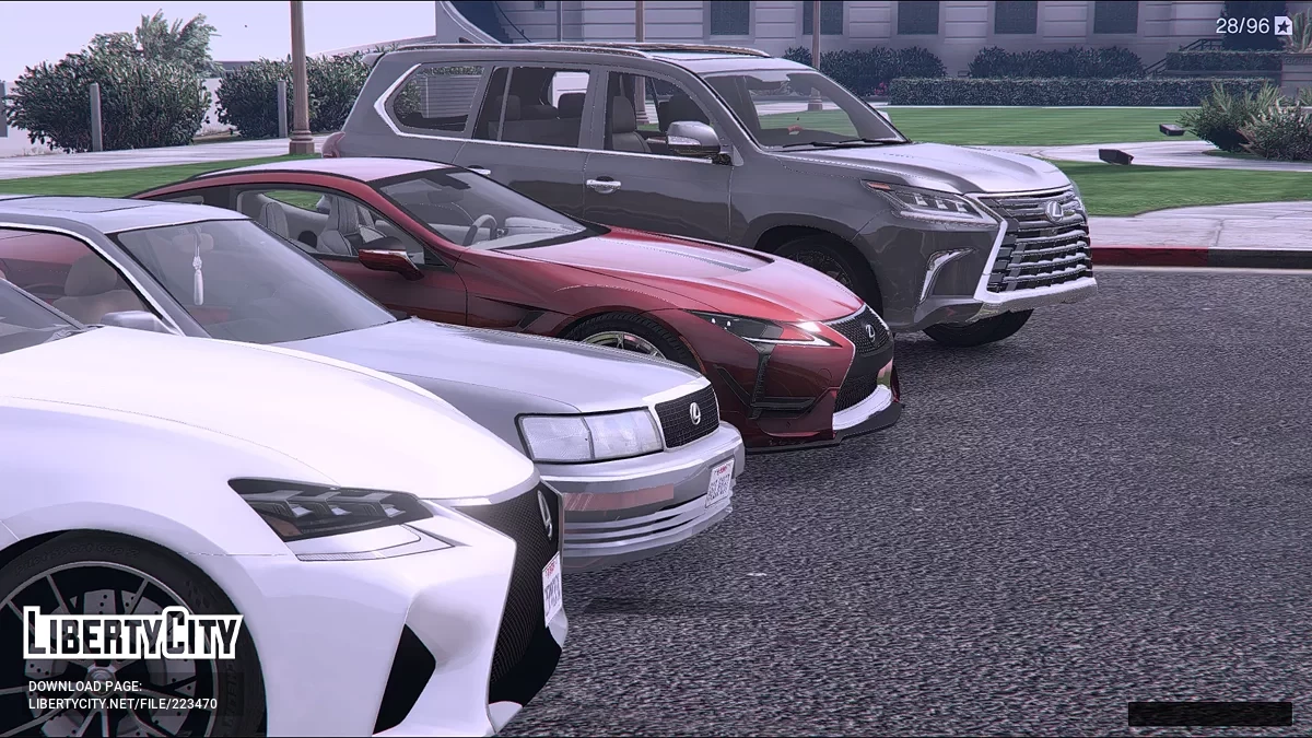 Lexus CarPack [ ADDON | OIV ] / GTA 5