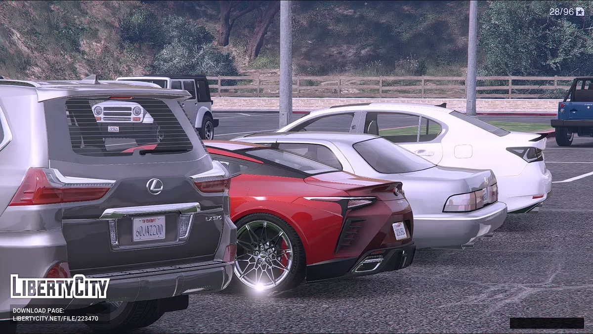 Lexus CarPack [ ADDON | OIV ] / GTA 5