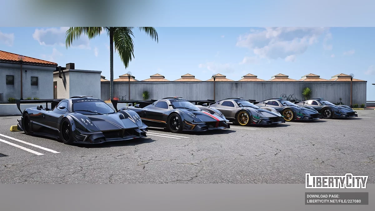 Pagani Zonda R1 Pack / GTA 5