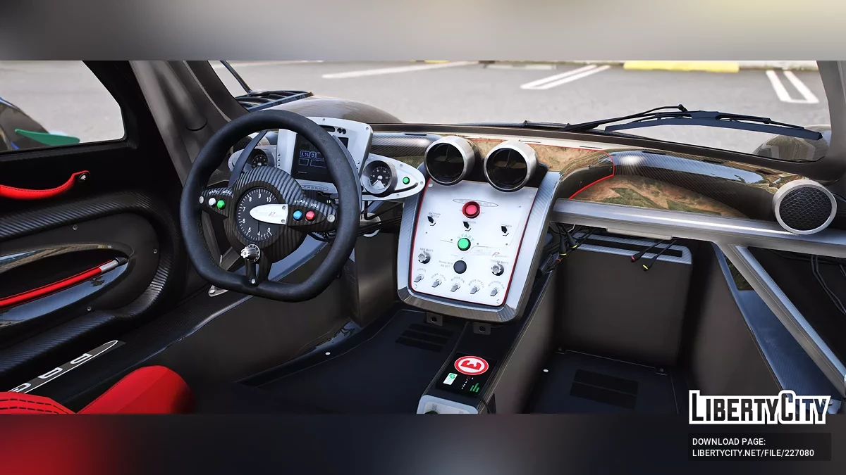 Pagani Zonda R1 Pack / GTA 5