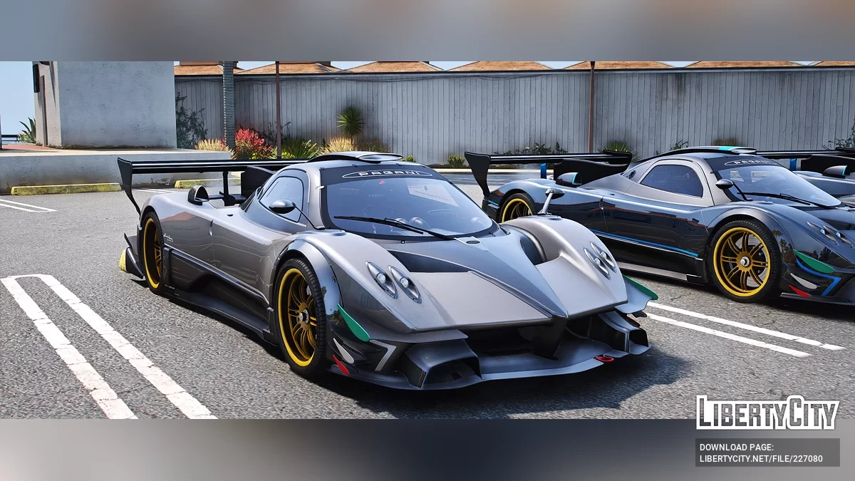 Pagani Zonda R1 Pack / GTA 5