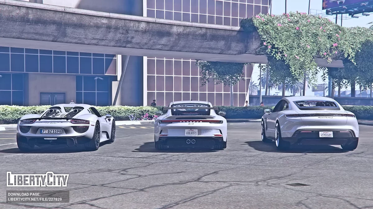 Porsche CarPack [ADDON | OIV] v1 / GTA 5