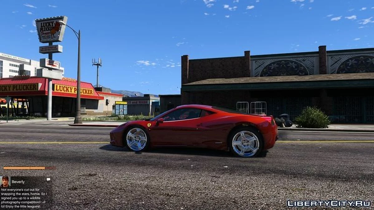 Ferrari 458 Italia 0.9.3 / GTA 5
