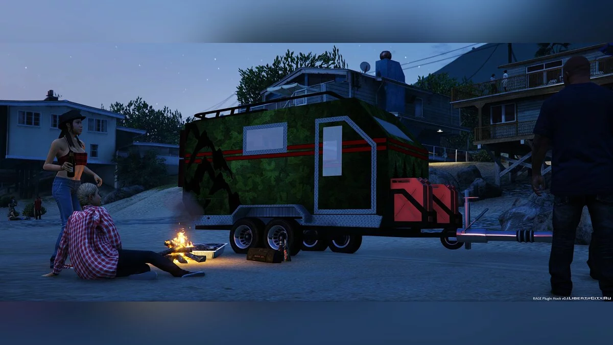 Off-Road Caravan + Mesa with Hook 1.1 / GTA 5