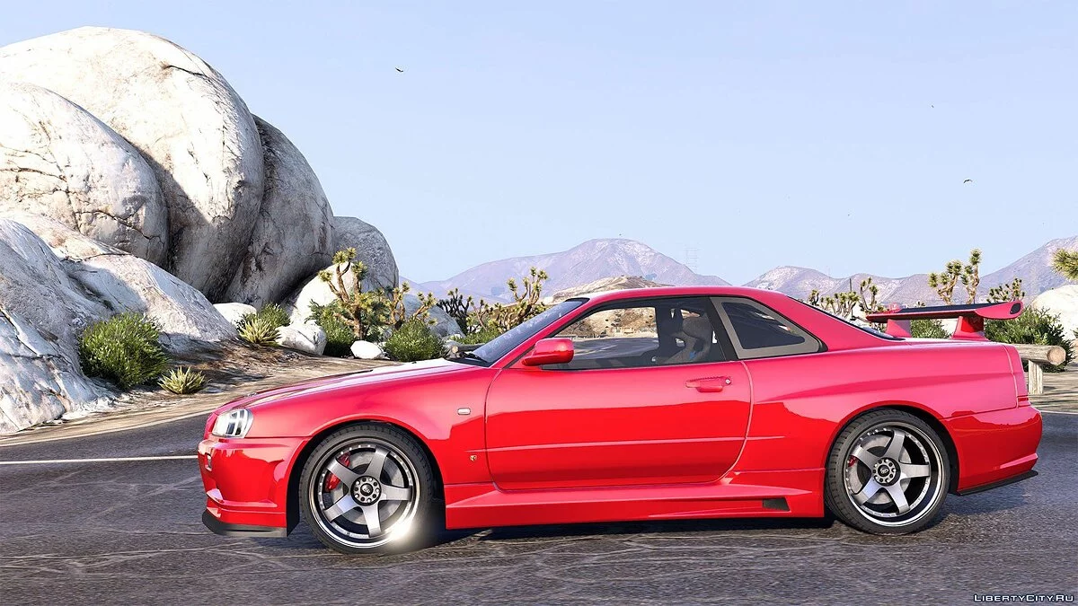 Nissan Skyline GT-R 34 2002 [Add-On / Replace / Animated | Template] 1.0 / GTA 5