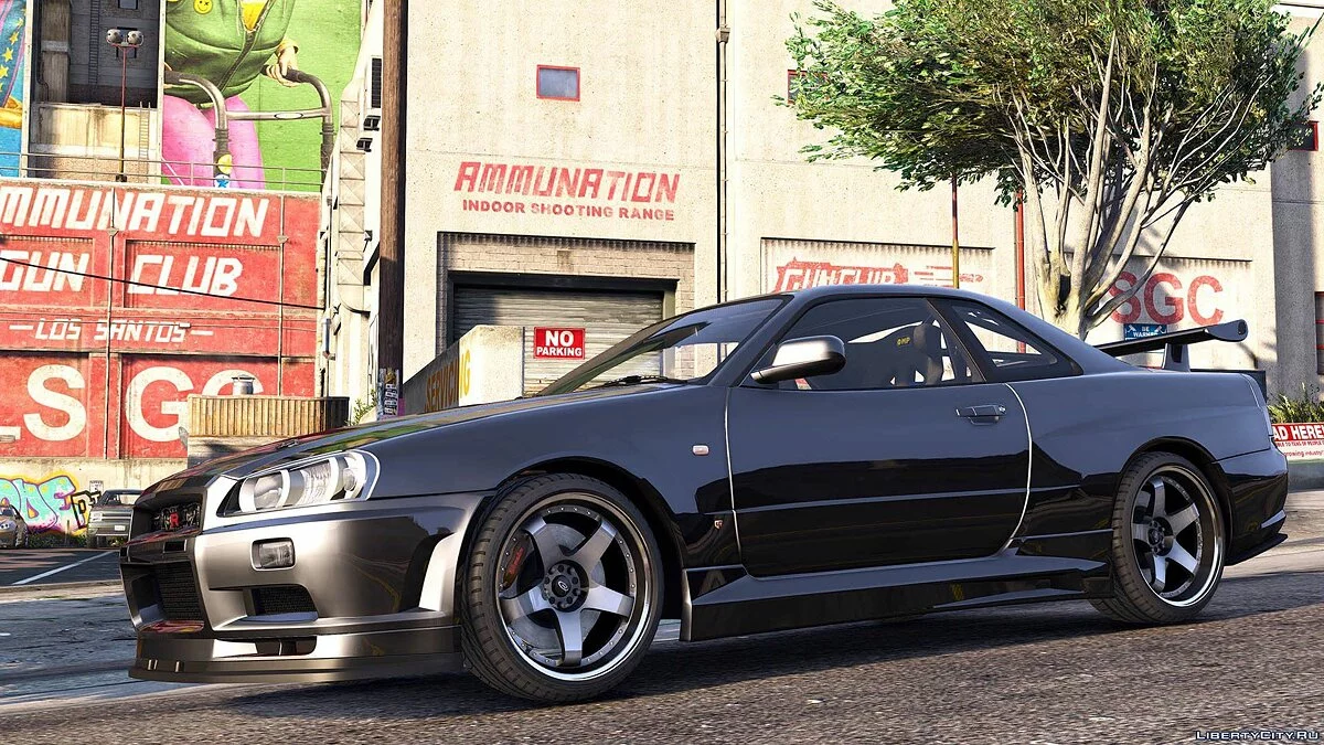 Nissan Skyline GT-R 34 2002 [Add-On / Replace / Animated | Template] 1.0 / GTA 5