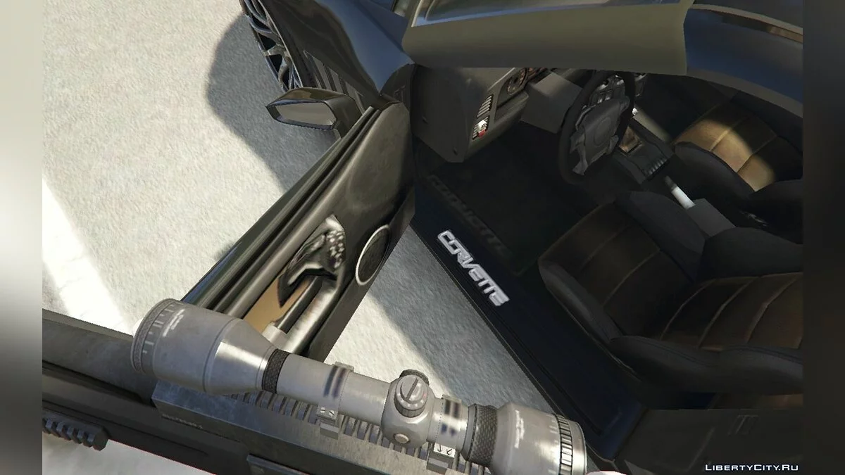 Corvette C7 Logo for Conquette / GTA 5
