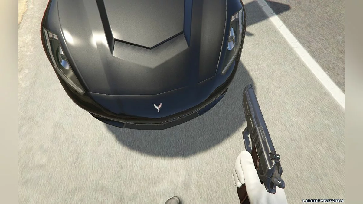 Corvette C7 Logo for Conquette / GTA 5