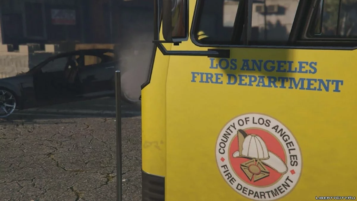 Los Angeles - Fire Truck Mod / GTA 5