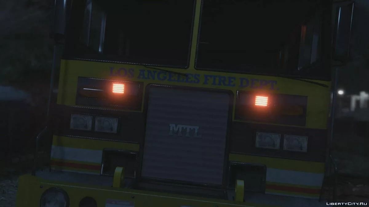 Los Angeles - Fire Truck Mod / GTA 5
