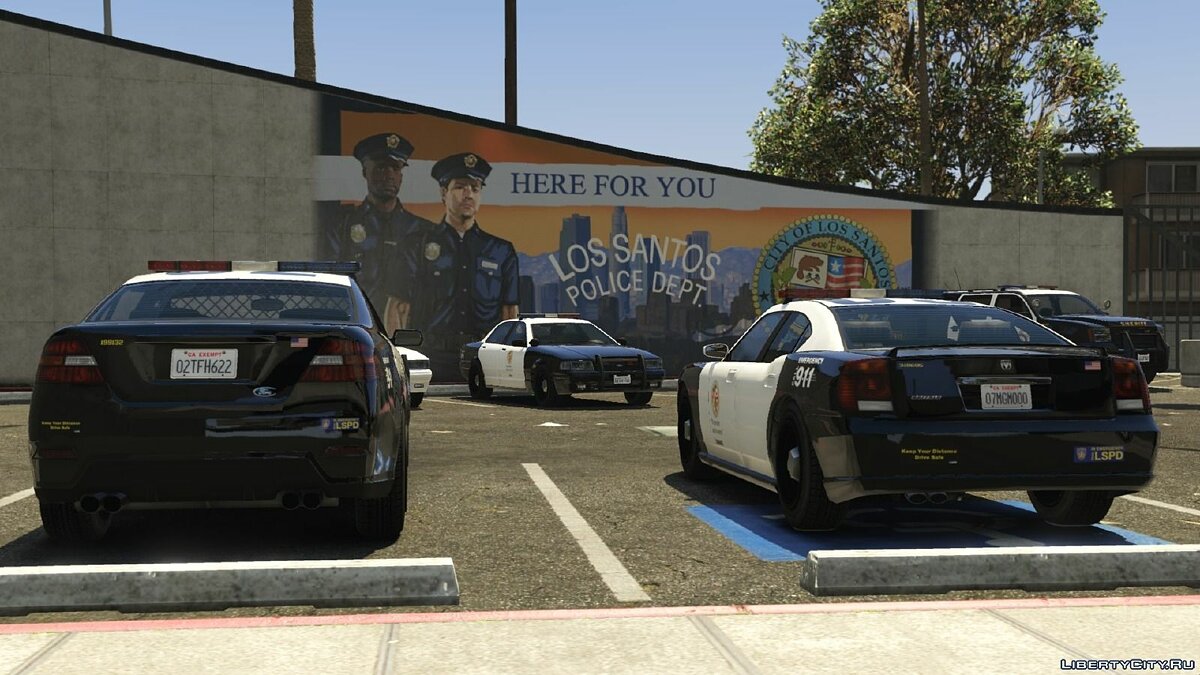 Скачать Los Angeles Police / Sheriff - Realism Mod v3 для GTA 5