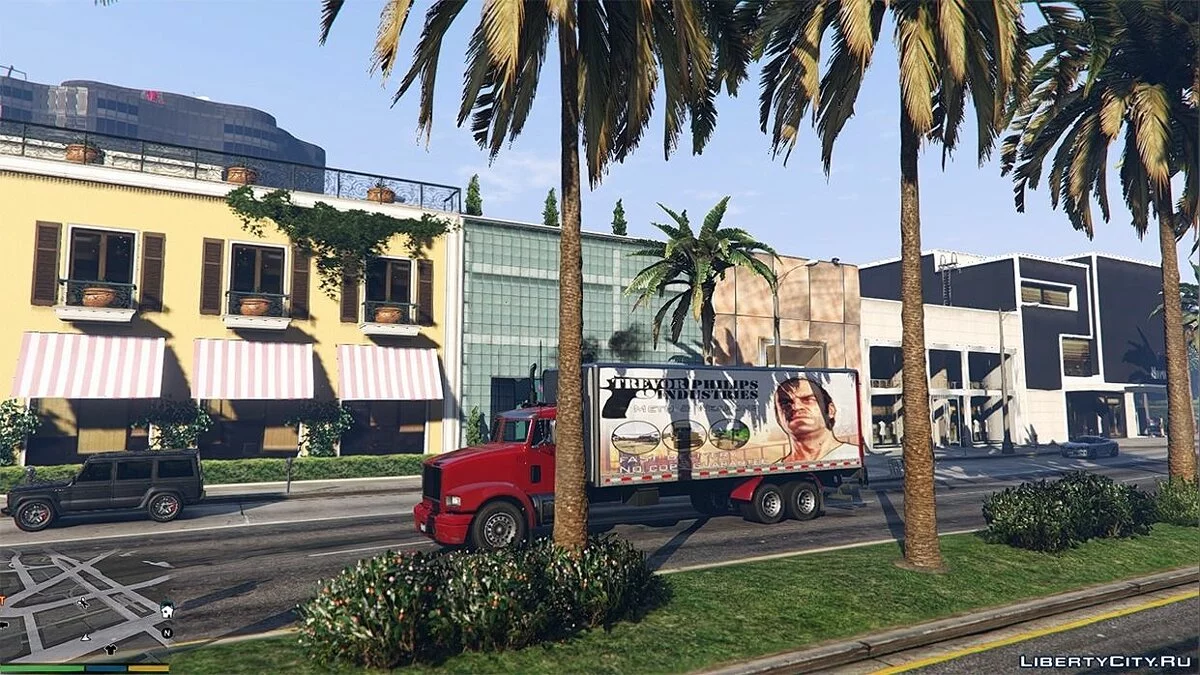 Trevor Philips Industries Pounder ad / GTA 5