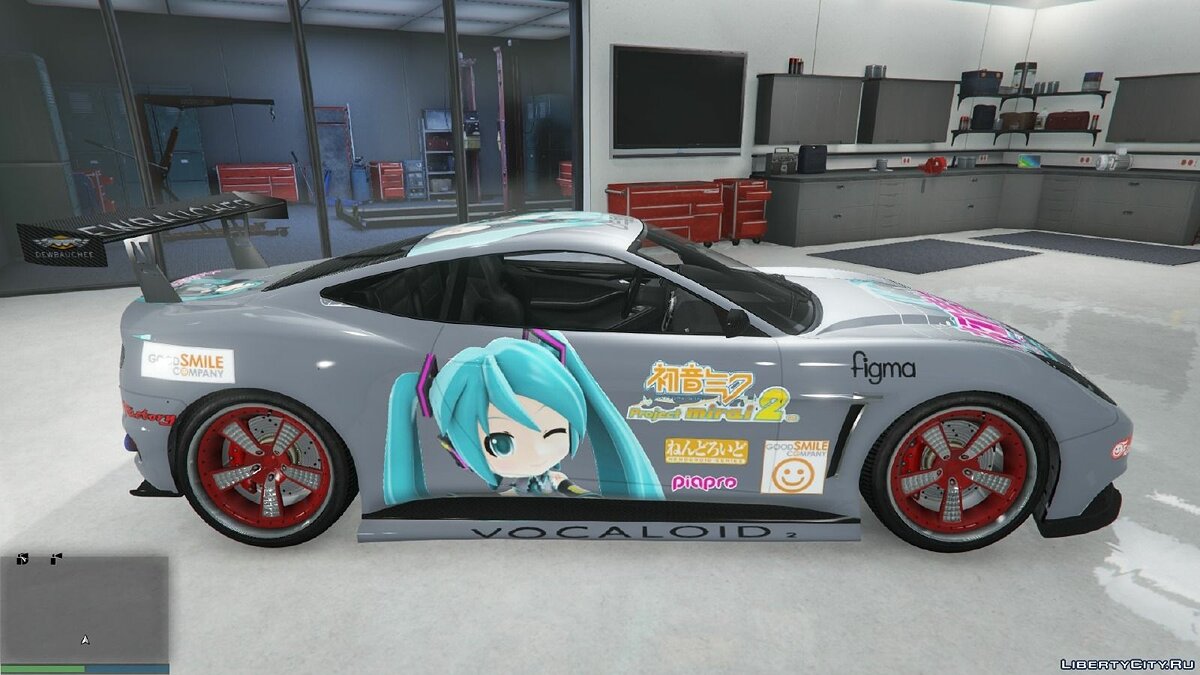 Скачать Винил Hatsune Miku для GTA 5