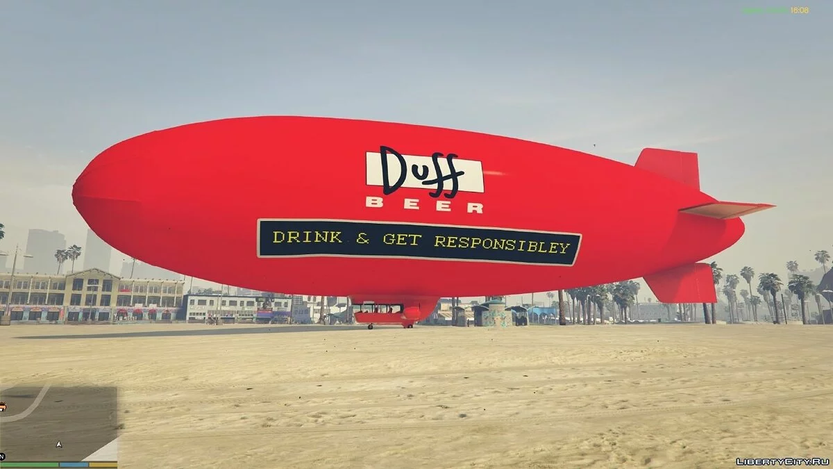 Duff Beer - Blimp / GTA 5