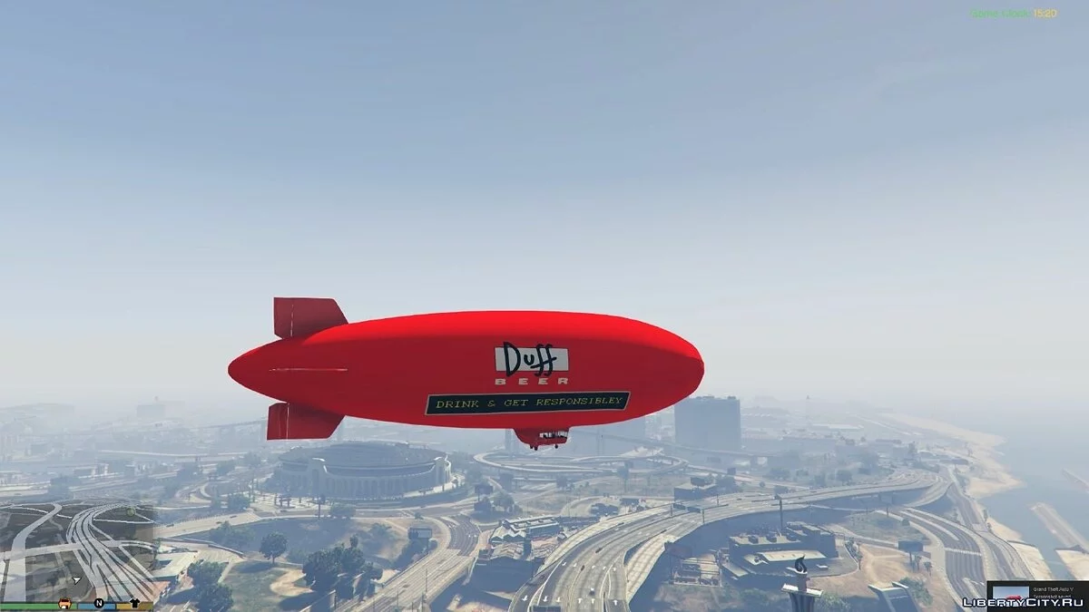 Duff Beer - Blimp / GTA 5