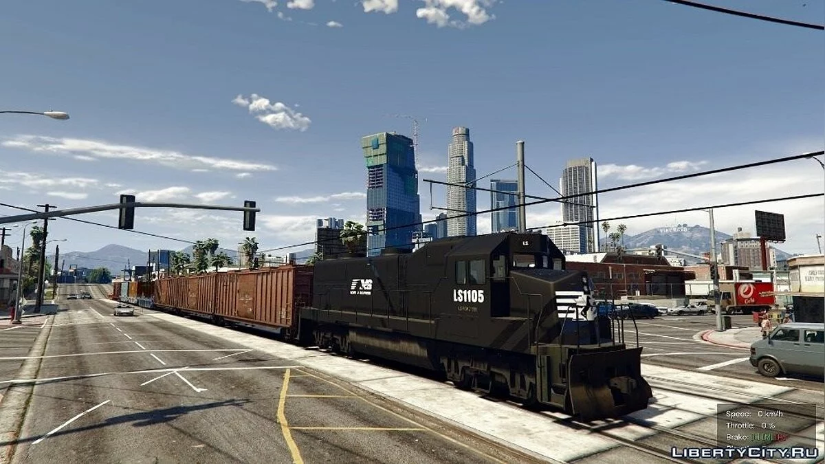 Norfolk Southern Train mod / GTA 5