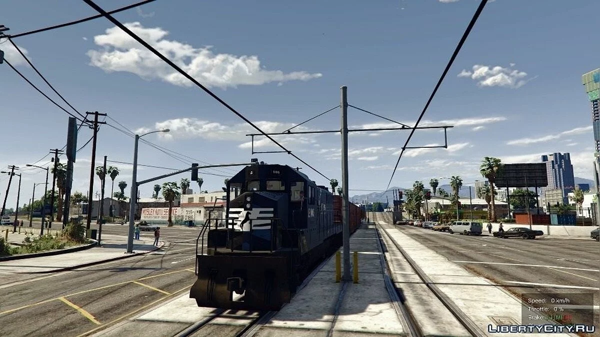 Norfolk Southern Train mod / GTA 5
