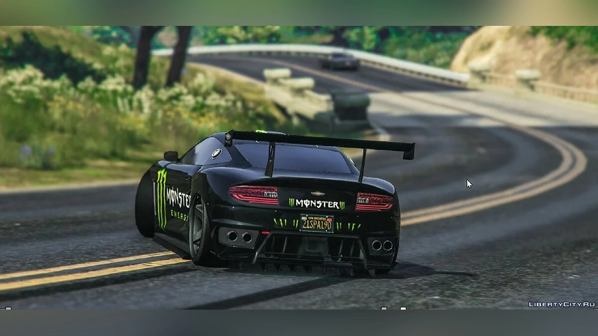 Monster Energy Texture Skin & Interior - Massacro / GTA 5