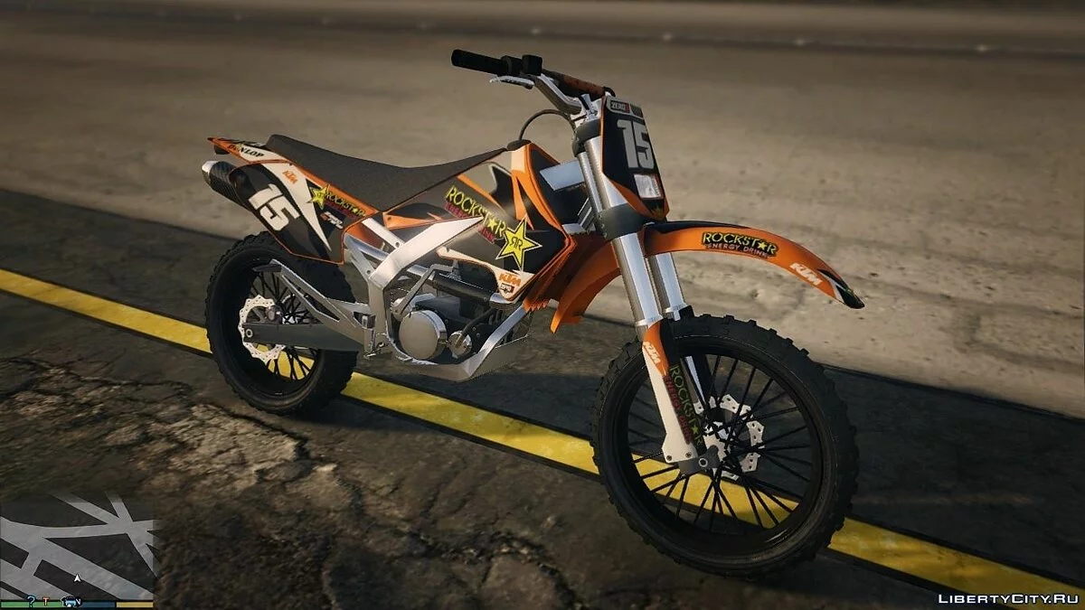Sanchez KTM Rockstar Kit / GTA 5