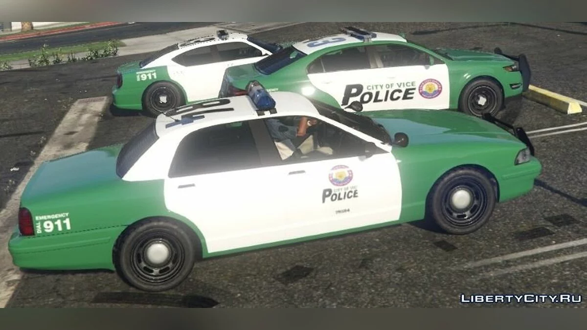 Vice City Police Cars / GTA 5
