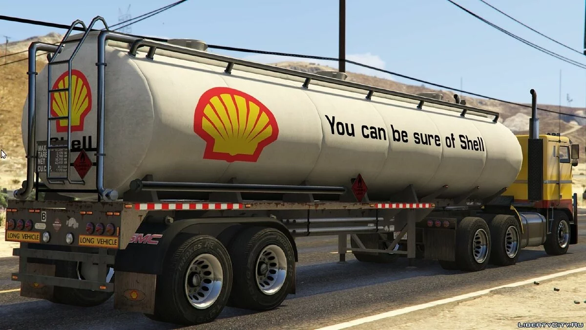 Shell Trailer Tanker / GTA 5