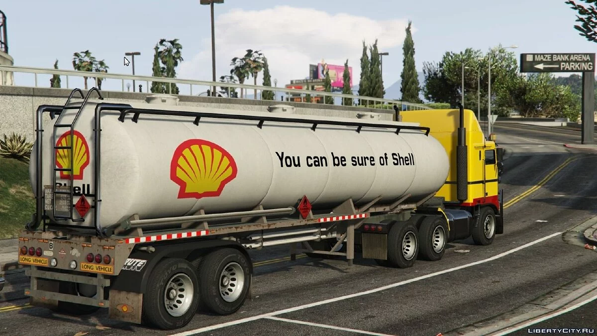 Shell Trailer Tanker / GTA 5