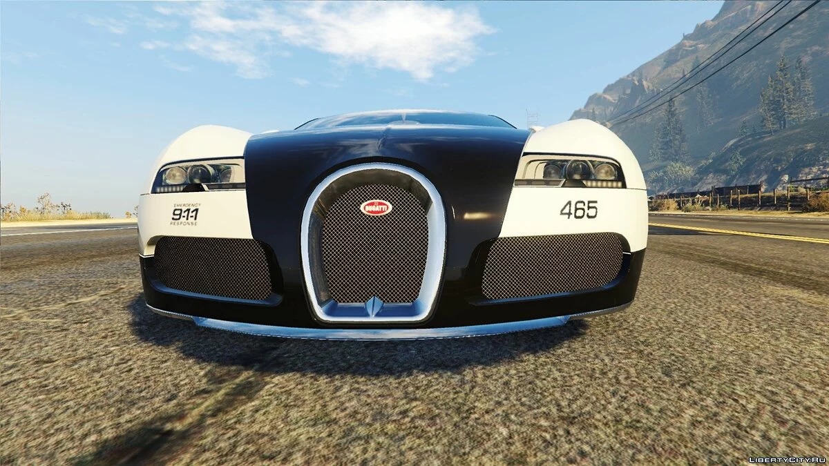 Bugatti Veyron / Need for Speed - Hot Pursuit Police / GTA 5