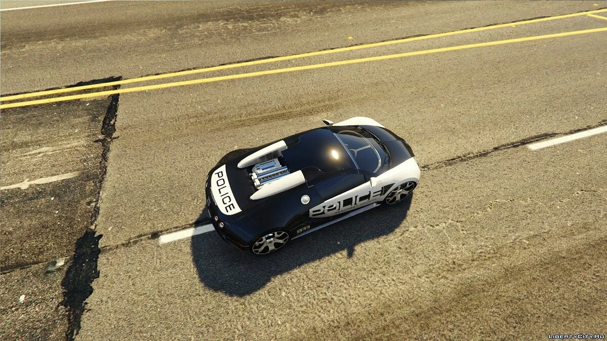 Bugatti Veyron / Need for Speed - Hot Pursuit Police / GTA 5