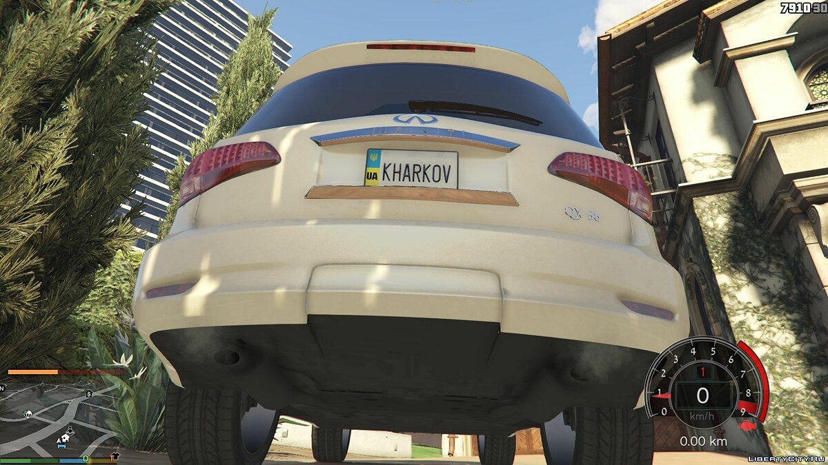 Скачать Ukrainian license plates (Украинские номера) для GTA 5