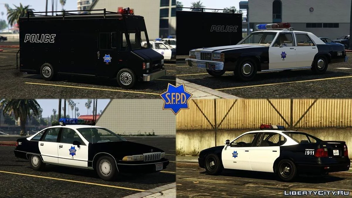 Lore-Friendly Retro Emergemcy Liveries Pack / GTA 5