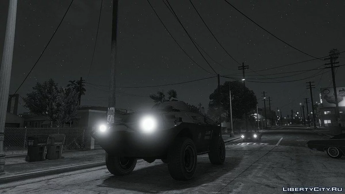 LAPD texture for IVPack APC / GTA 5