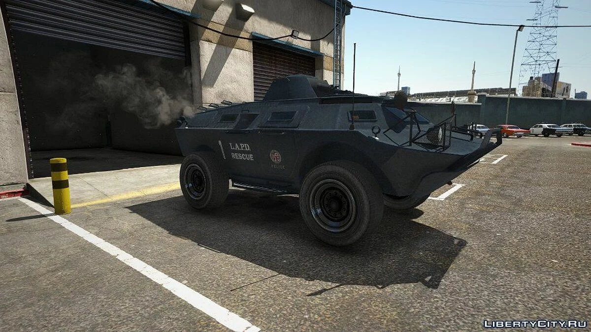 LAPD texture for IVPack APC / GTA 5